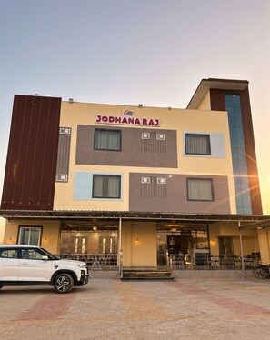 Majoituspaikan julkisivu