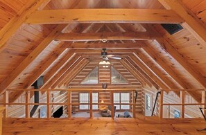 Interior - Secluded Cabin! Hot Tub, Trails, Pet Friendly! (Logan)