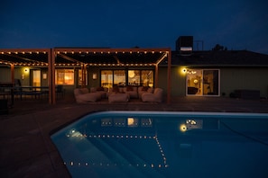 Outdoor pool - Mountains & Moon – Wellness Elevated: Pool, Nordic Spa, Private Gym, Views (Ahwahnee)