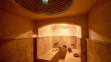 Baño turco/hammam, tratamientos corporales, masajes deportivos