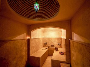Turkish bath, body treatments, sports massages, body scrubs, facials