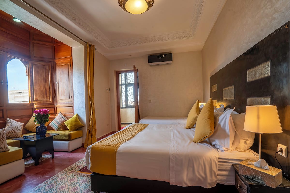 Triple Room, Golf View | Frette Italian sheets, premium bedding, Select Comfort beds, minibar