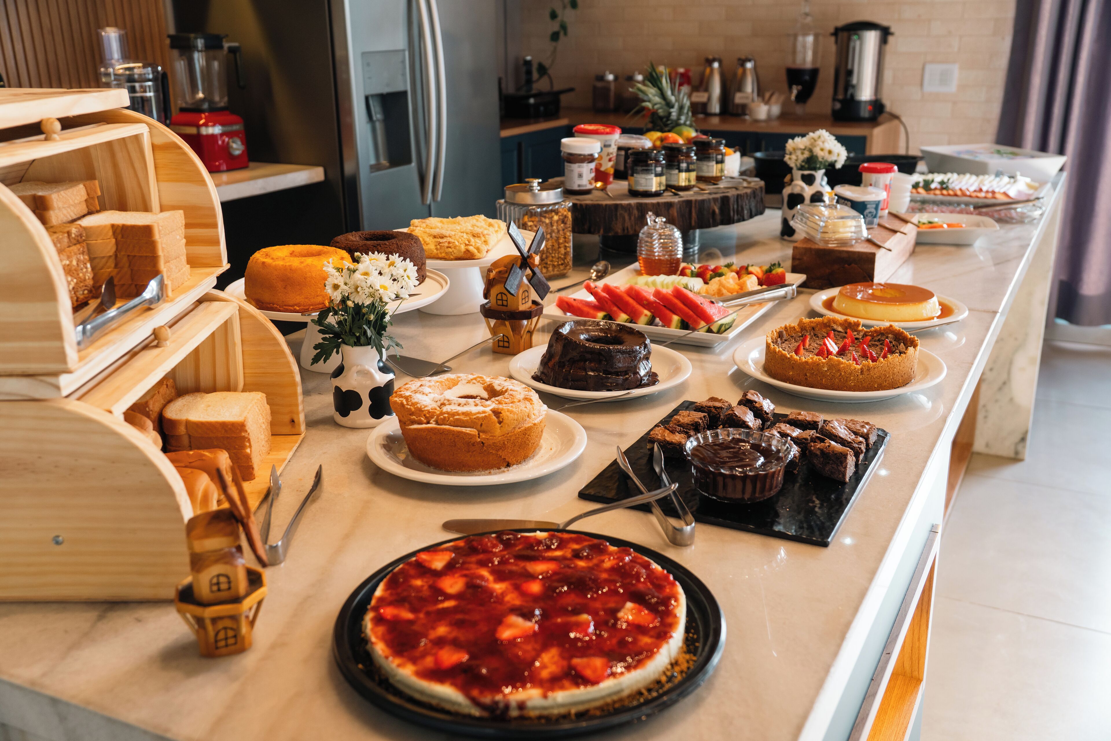 Desayuno continental gratuito y diario