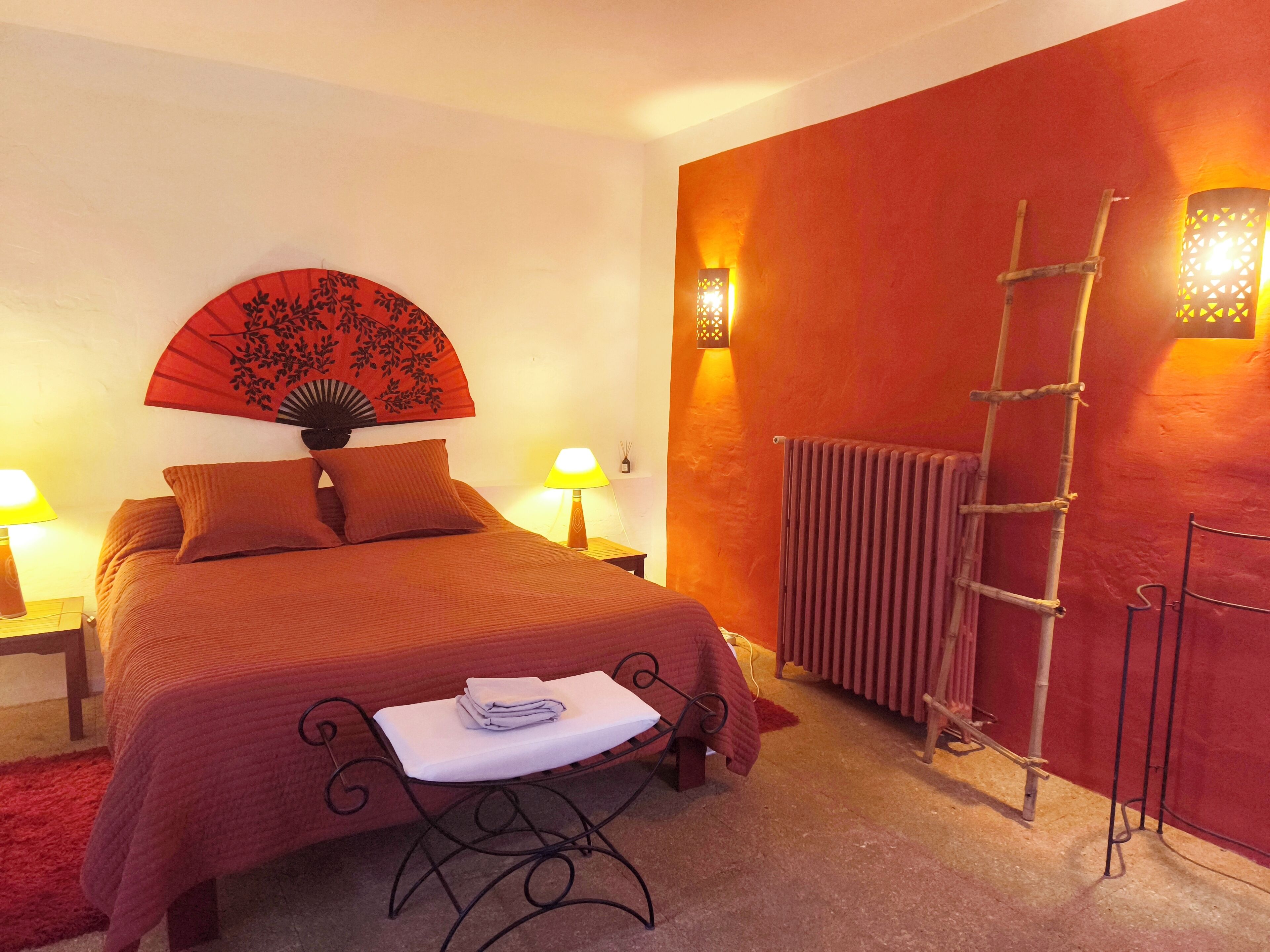 Classic Double Room, Garden View | Laptop workspace, free WiFi