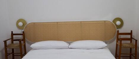 1 soveværelse, sengetøj