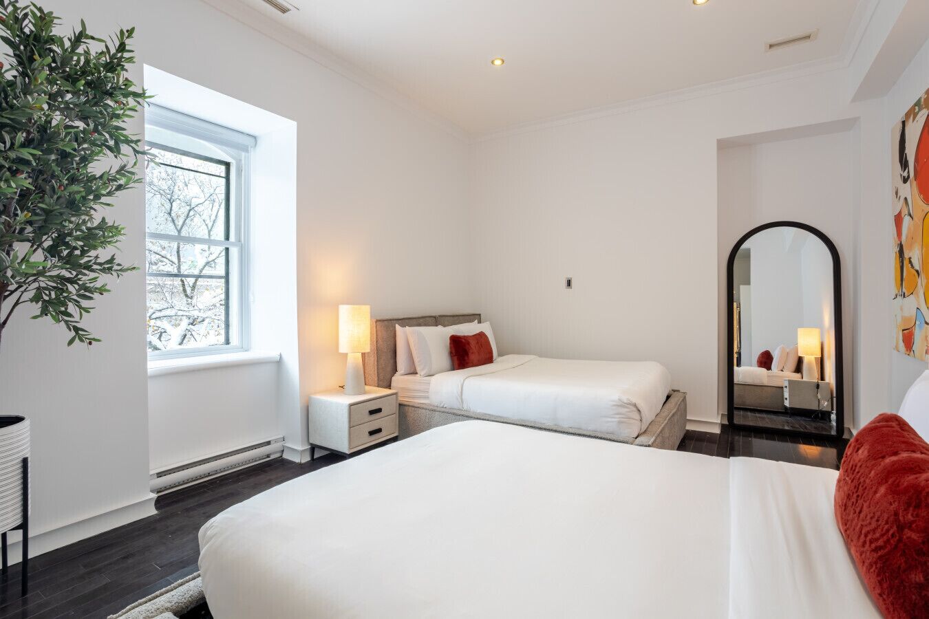 2 chambres, fer et planche à repasser, Wi-Fi, literie fournie