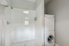 Towels, soap, toilet paper