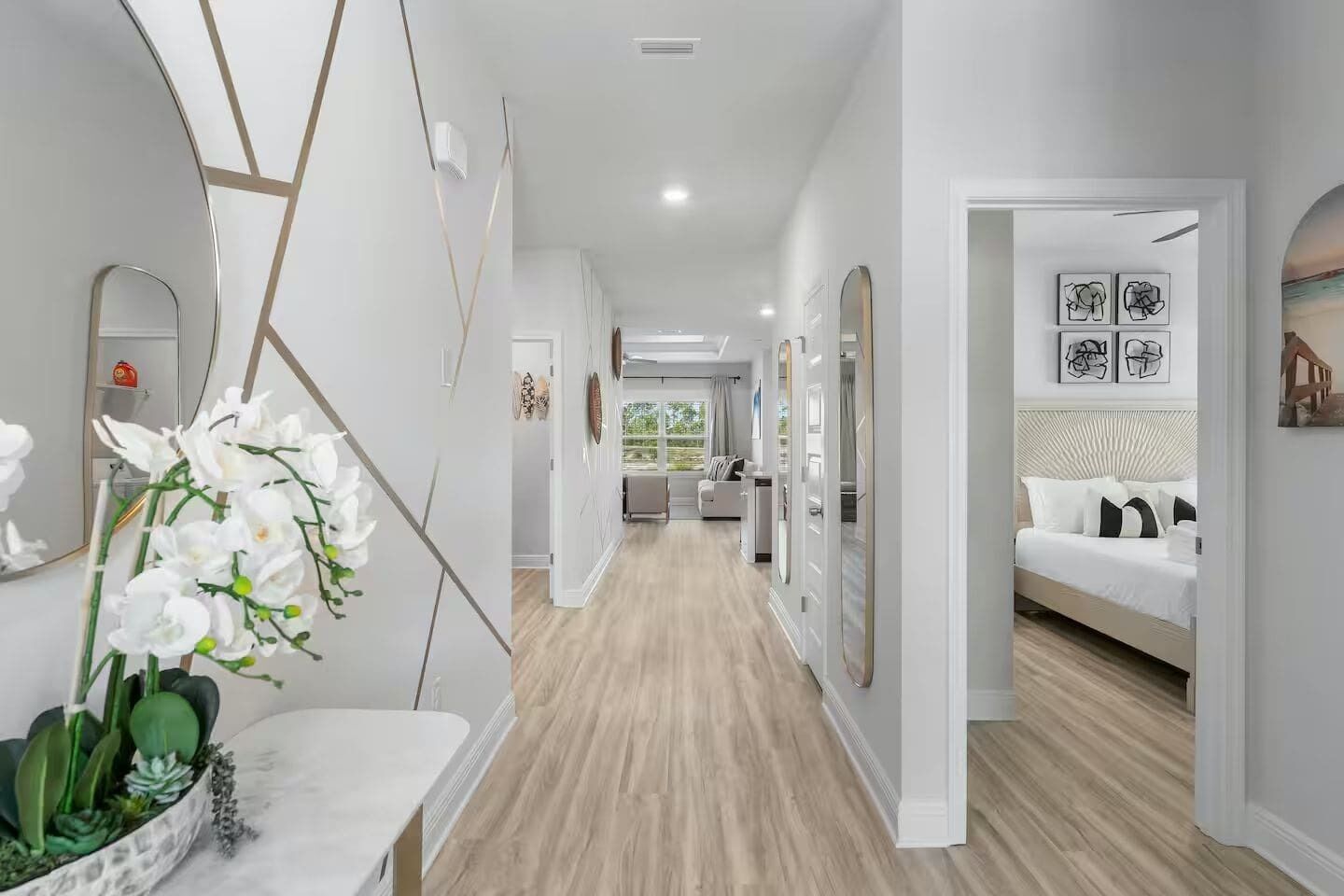 4 bedrooms, desk, iron/ironing board, free WiFi