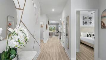 4 bedrooms, desk, iron/ironing board, free WiFi