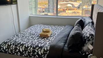 1 chambre, fer et planche à repasser, Wi-Fi, draps fournis