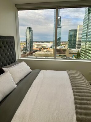 Iron/ironing board, WiFi, bed sheets - Luxury dt suites, King Bed, Rogers View (Edmonton)