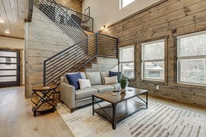 TV, fireplace, table football, books - Indoor Pool, Hot Tub! 'The Smoky Luxe Retreat' (Pigeon Forge)