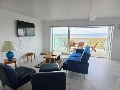 Beachfront holiday house