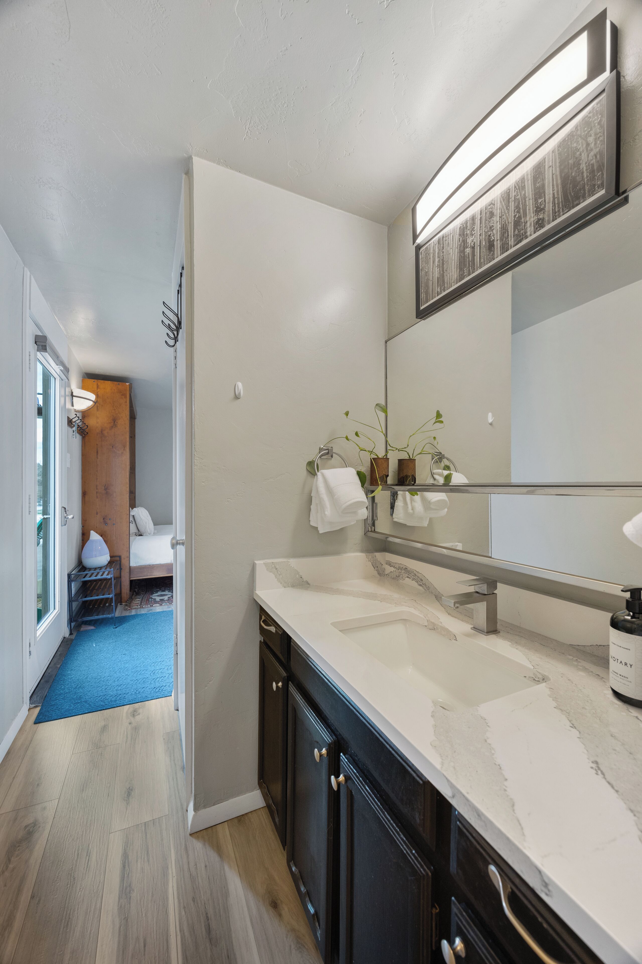 Haartrockner, Handtücher