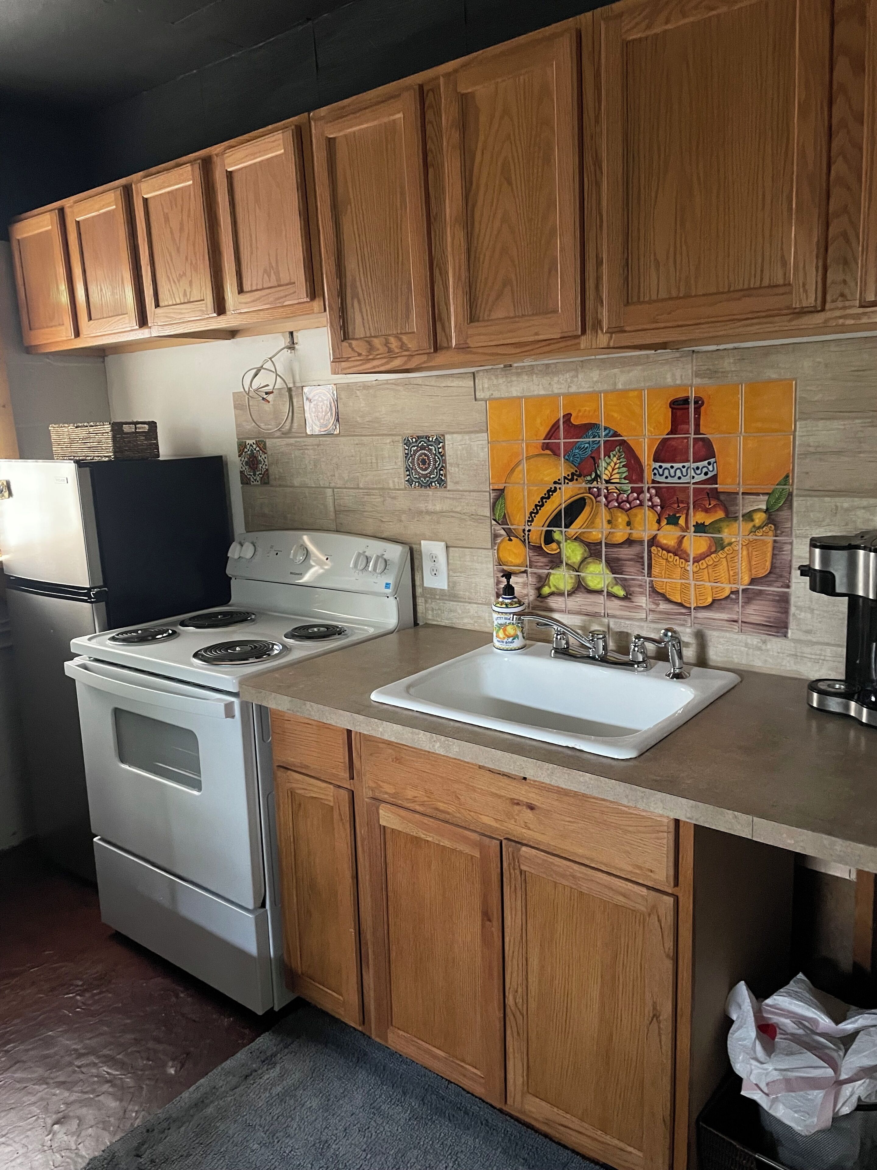 Microwave, oven, stovetop