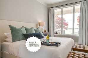 5 makuuhuonetta, työpöytä, silitysrauta/-lauta, ilmainen Wi-Fi