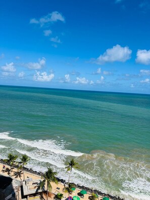 Beach - Apto w/ Balcony Beachfront in Boa Viagem Cpf0902 (Recife)
