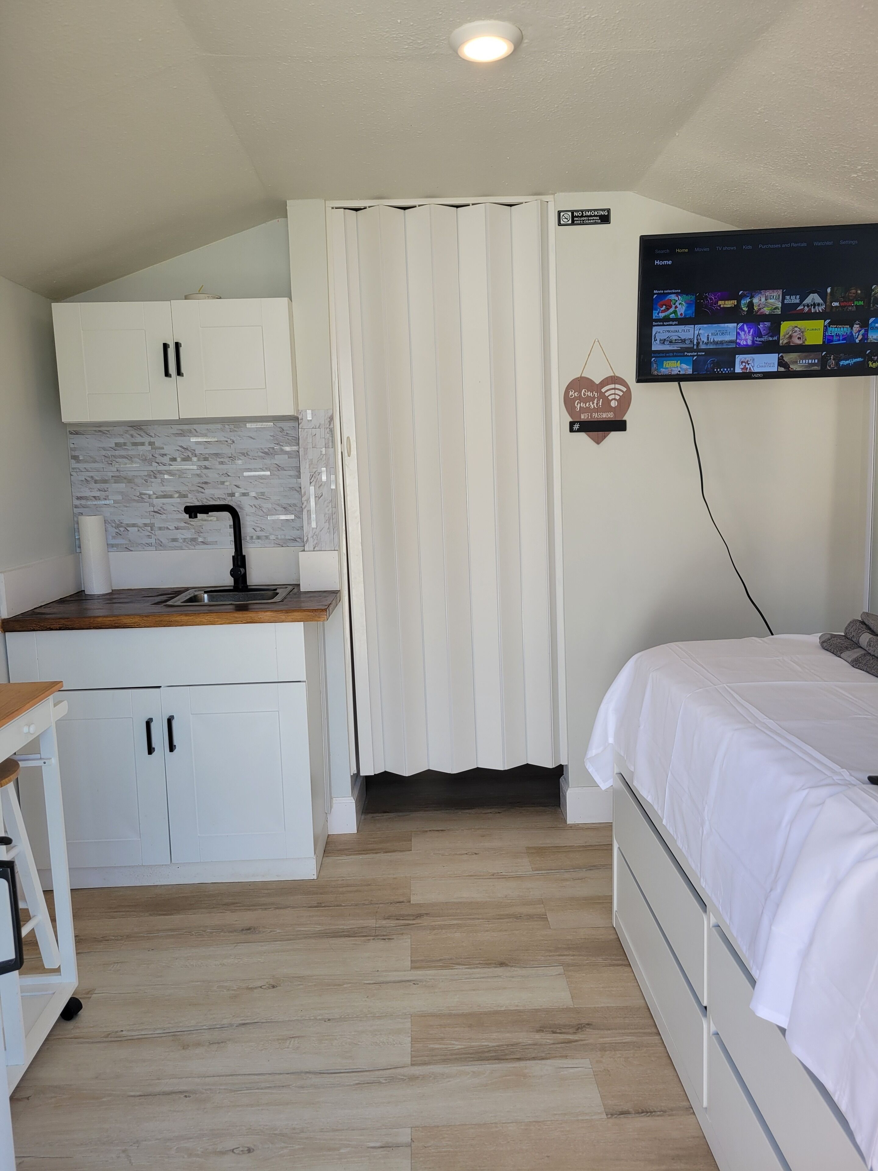 1 chambre, Wi-Fi gratuit, draps fournis