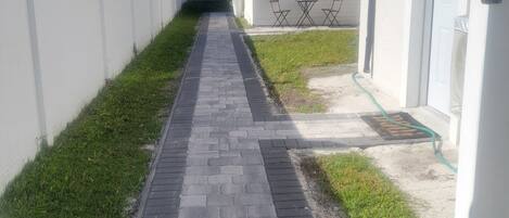 Enceinte de l’hébergement