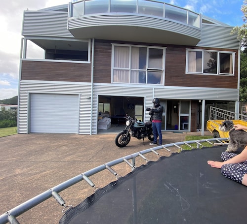 Waitarere Beach - panoramic beach views. Paradise in Summer & Winter