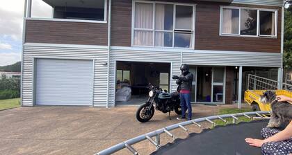 Waitarere Beach - panoramic beach views. Paradise in Summer & Winter