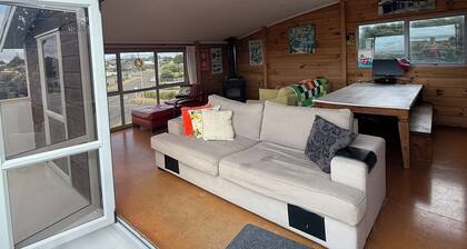 Waitarere Beach - panoramic beach views. Paradise in Summer & Winter