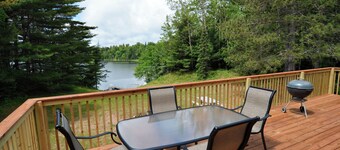 Elk Crossing On Lower Clam Lake