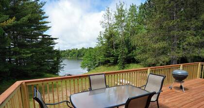 Elk Crossing On Lower Clam Lake
