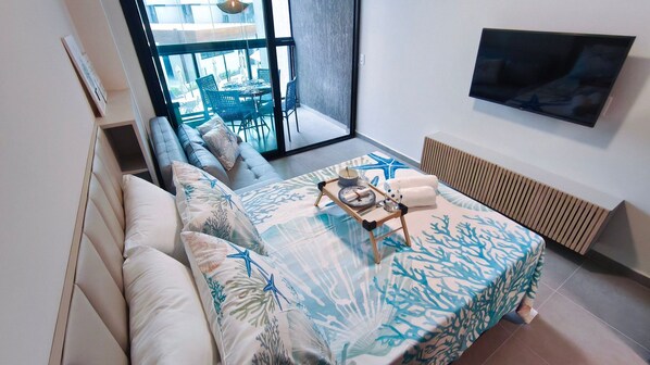 Studio | Living area - Nomar Carneiros Ecoliving (Tamandaré)