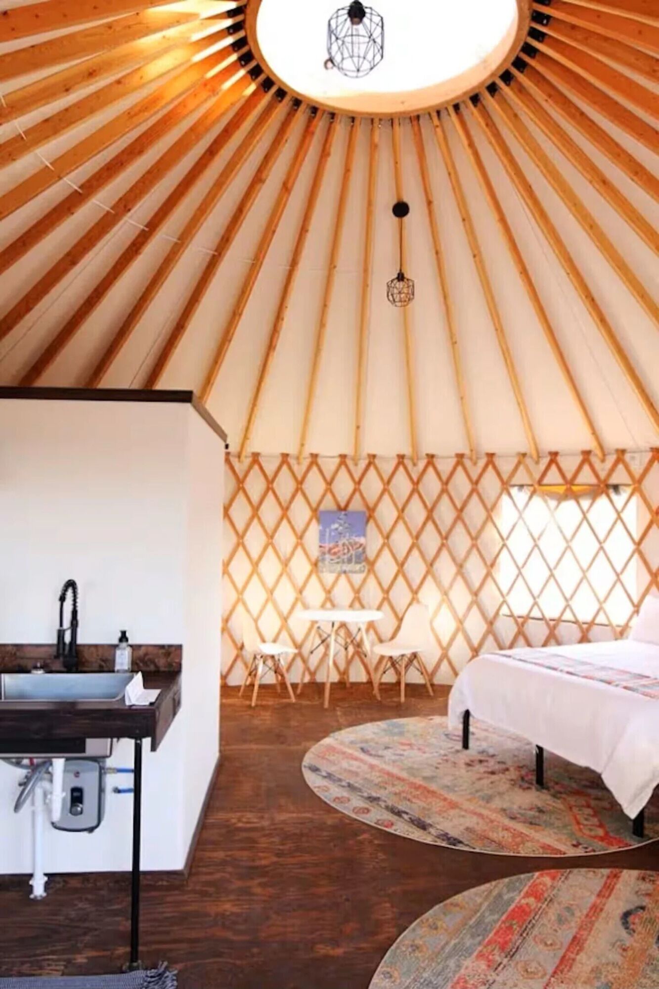 Glamping Getaway Yurt With A/c In Johnson City - Johnson City, TX
