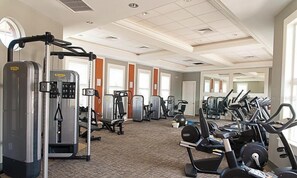 Fitness facility - 7545 OS - Solterra Resort Grandeur Luxurious 5-Bedroom Pool Home (Davenport)