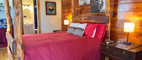 1 soverom, strykejern/-brett og sengetøy