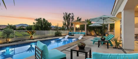 Ulkouima-allas, lämmitetty uima-allas