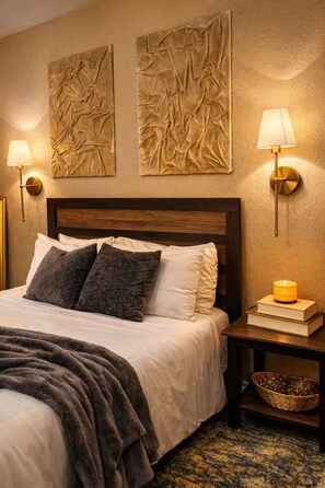 1 bedroom, iron/ironing board, free WiFi, bed sheets