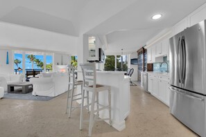 Fridge, microwave, oven, stovetop - Naples Beachfront Condo | Stunning Gulf Views | Steps to the Sand (Naples)