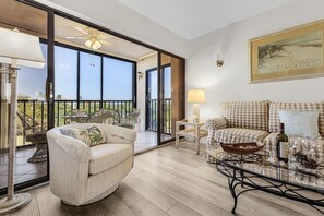Smart TV, computer monitors - Bayview Bliss Near the Beach with Resort Amenities & Sunroom - Serenity by the Shore (Fort Myers Beach)