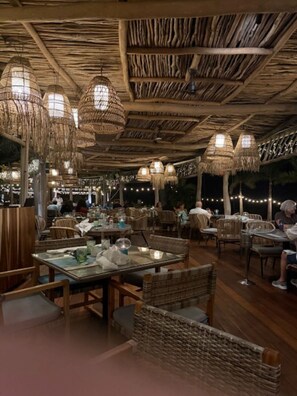 Outdoor dining - 2 bedroom Villa at Vidanta Resort, Grand Luxxe located in Nuevo Vallarta (Nuevo Nayarit)