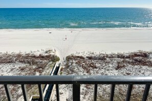 On the beach - Beachfront Escape | Gulf-View Balcony, Resort Pools & Iconic Location | BEACHBALL PROPERTIES (Orange Beach)