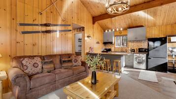 TV connectée, cheminée