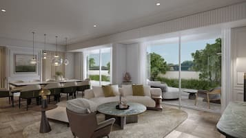Presidential Suite, Multiple Beds | Living area