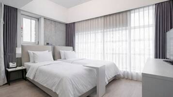 Wifi gratis y ropa de cama