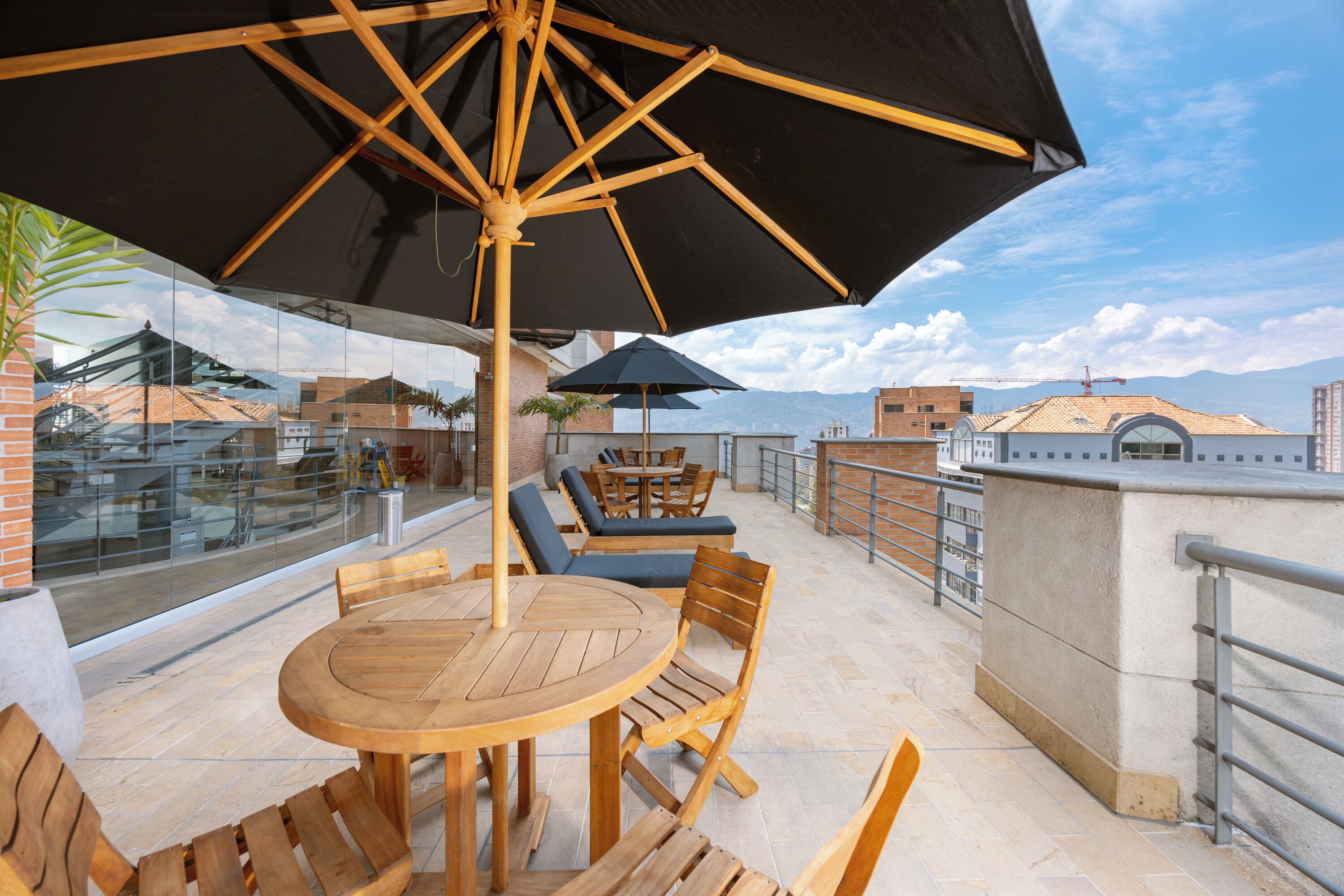 Terraza en la azotea