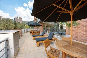 Rooftop terrace - Apartamento Blux en el Poblado (Medellín)