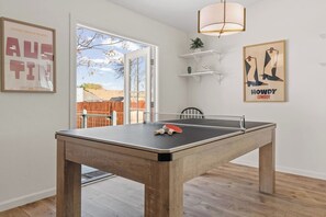 Game room - Family Retreat | Games, Fire Pit & Kids Barn (Austin)