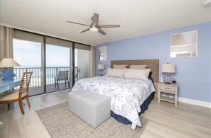 2 bedrooms, iron/ironing board, free WiFi, bed sheets - Beachfront Condo in Daytona Beach Shores (Daytona Beach)