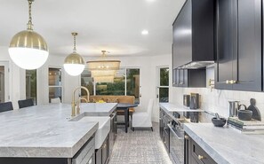 Fridge, microwave, oven, dishwasher - SWSS 4BR Tesoro Estate | Pool, Fire Table, Outdoor Living & 30‑Day Minimum (Scottsdale)