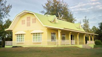 Voorkant van accommodatie