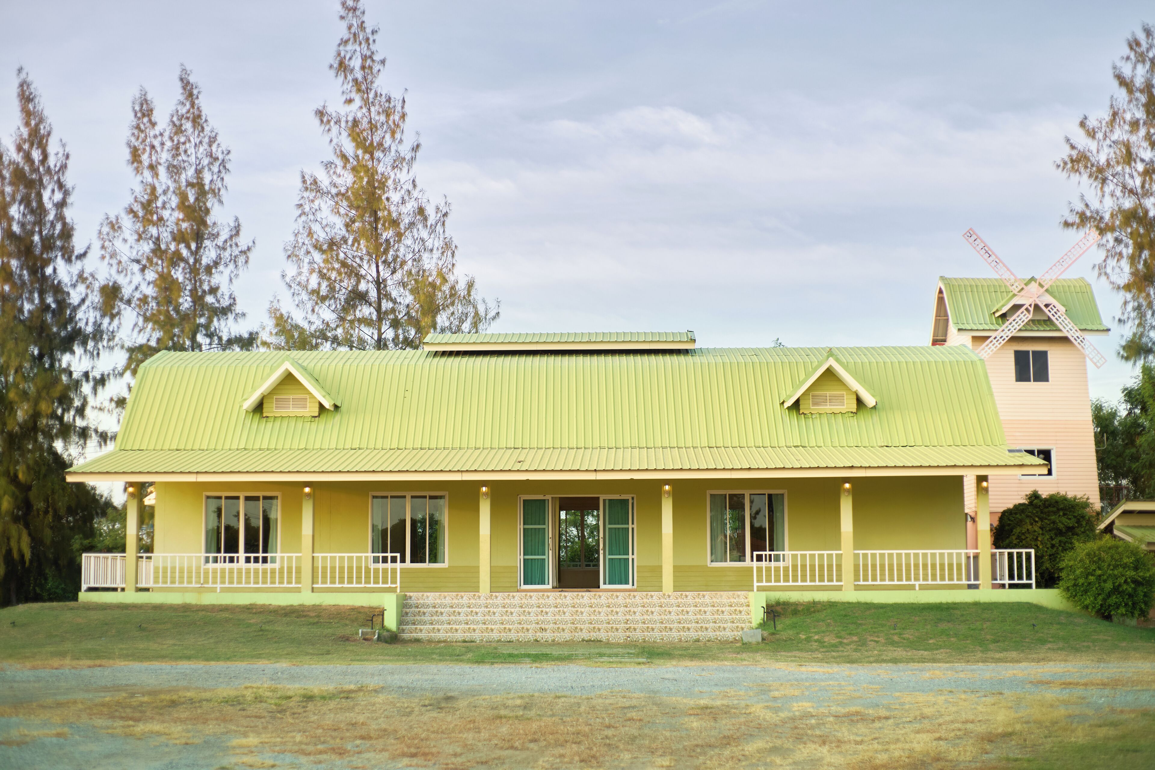 Fachada de la propiedad