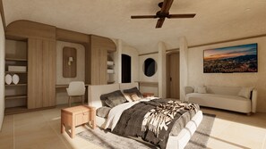 Suite Junior (Suite Pluton) | Coffre-fort, décor unique, ameublement unique, accès au Wi-Fi (inclus)