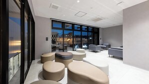 Sitteområde i lobbyen
